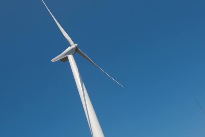 The windmill at the Frey Farm Landfill